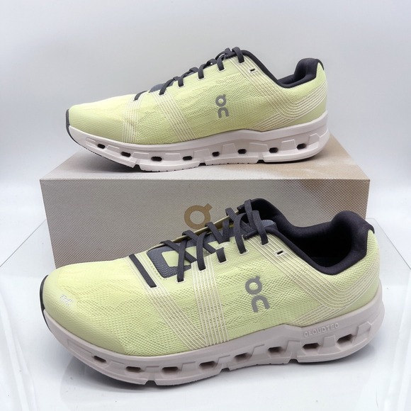 On Cloudgo Wide Running Shoes Sneaker Frost/ Hay Mens Size US 8.5 * Rare main image 11